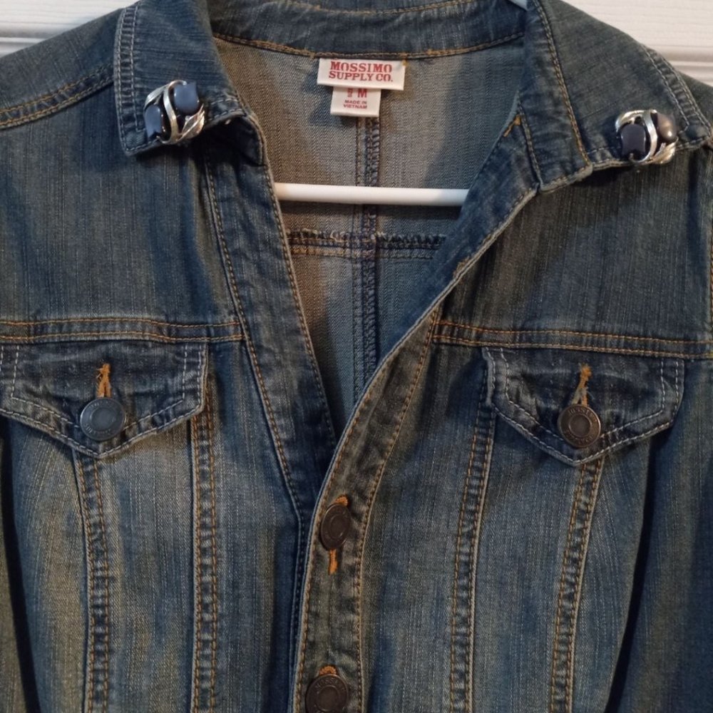 Denim Mini Dress - Picture 8 of 14